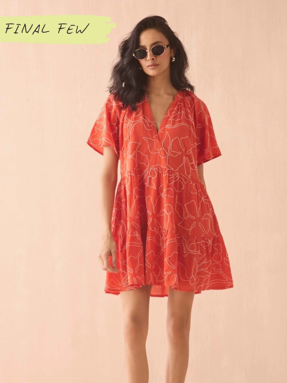 OMIKA Hadley Mini - Uma Persimmon net xs curr season $219